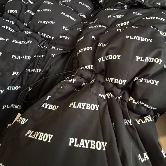 MISSGUIDED CLINCHED WAIST PEPLUM PUFFER JACKET SIZE 10 NEW - Picture 7 of 9